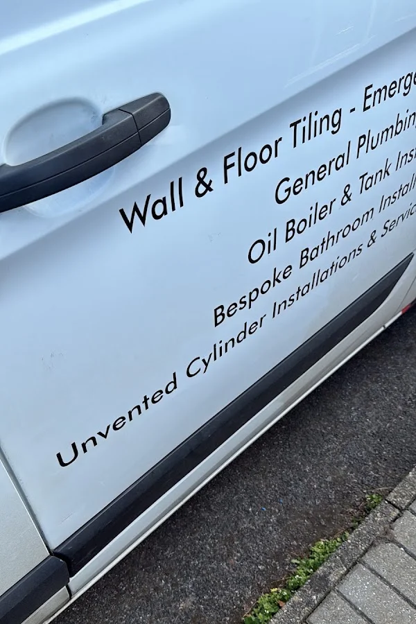 White work van door after repair, shared by Jack Miller